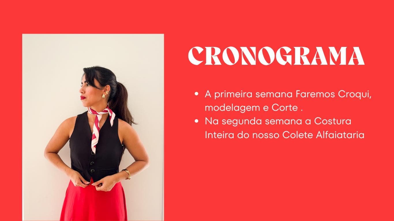 Esse evento é para você que é iniciante na costura ou quer se profissionalizar!